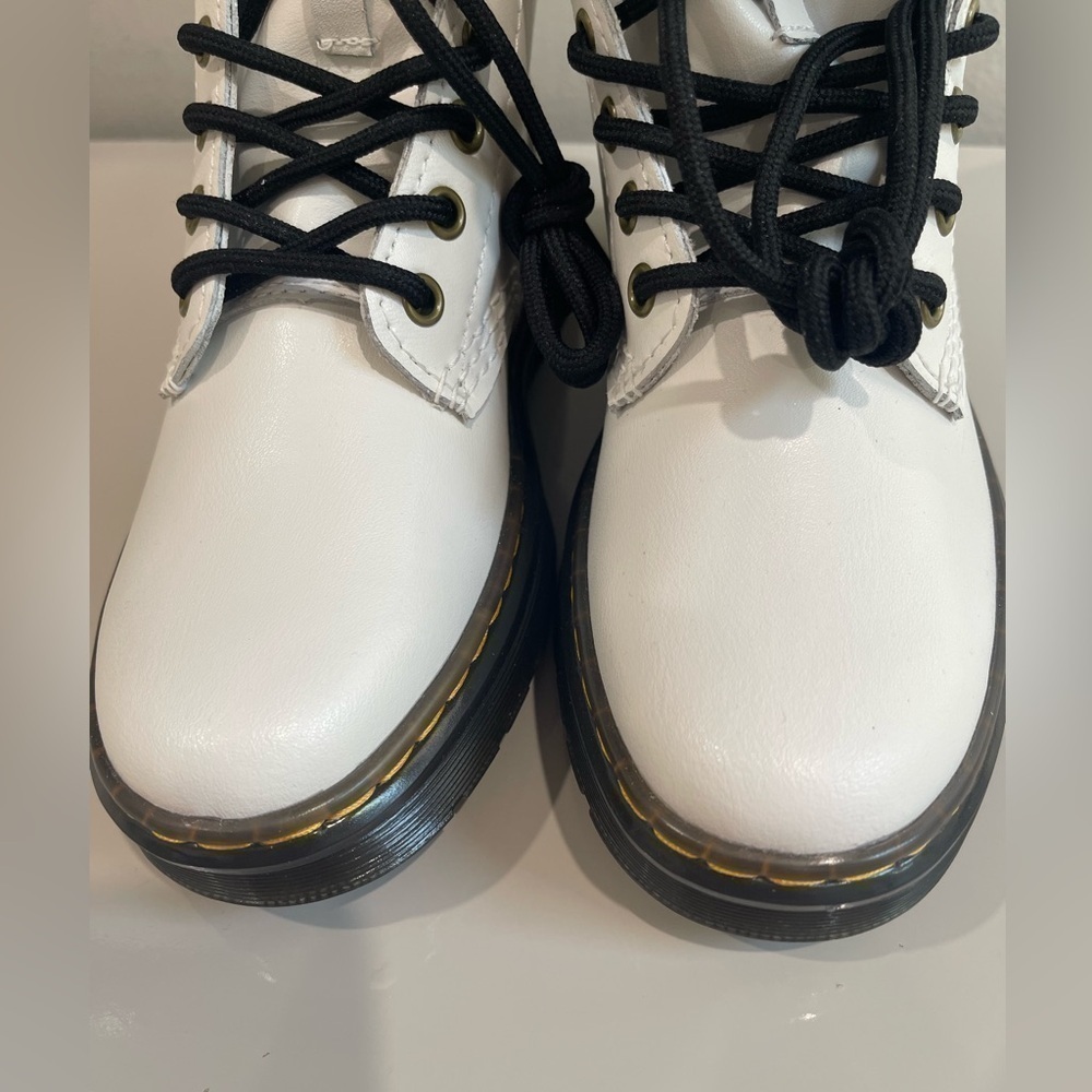 Dr. Martens  Combat Boots - White, Size 6 - Picture 6 of 9